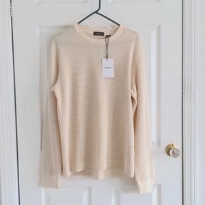 Theory Ivory Studio T Waffle